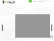 Tablet Screenshot of echoforet.com